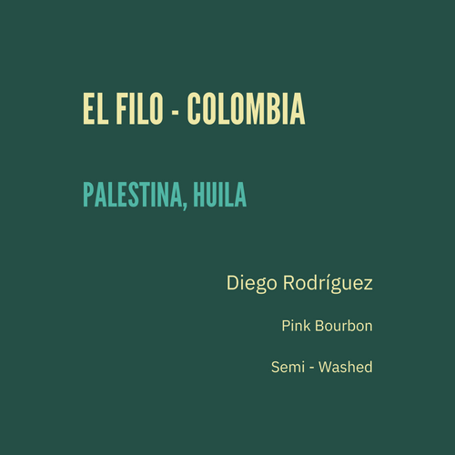 El Filo, Colombia - Pink Bourbon Semi-Washed